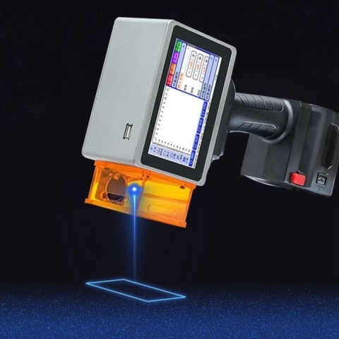 RĘCZNA GRAWERKA LASEROWA ZNAKOWARKA LASER 5W 5X5 CM ZNAKOWANIE QR LOGO